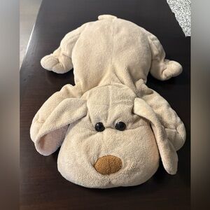 14” beige puppy plush excellent condition